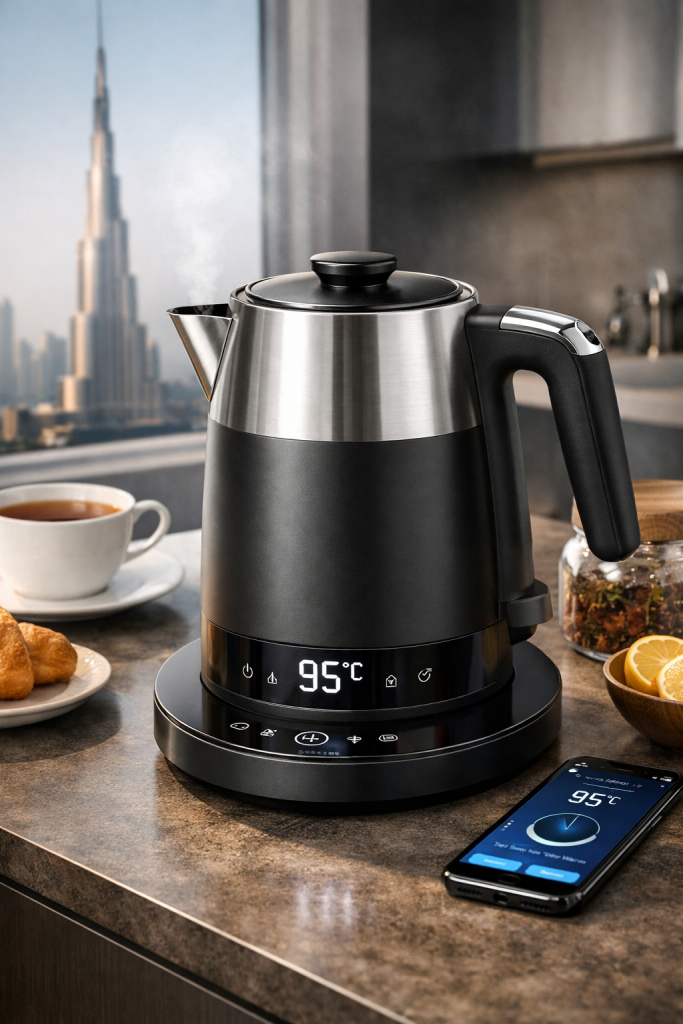  Smart Temperature-Controlled Electric Kettles
