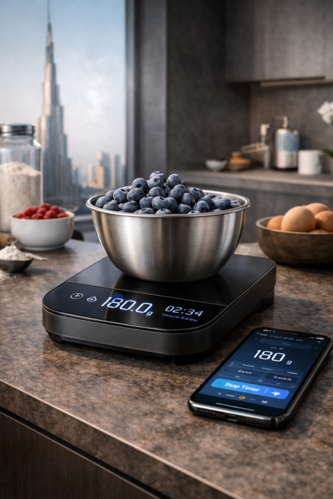 Digital Kitchen Scales with Smart Displays