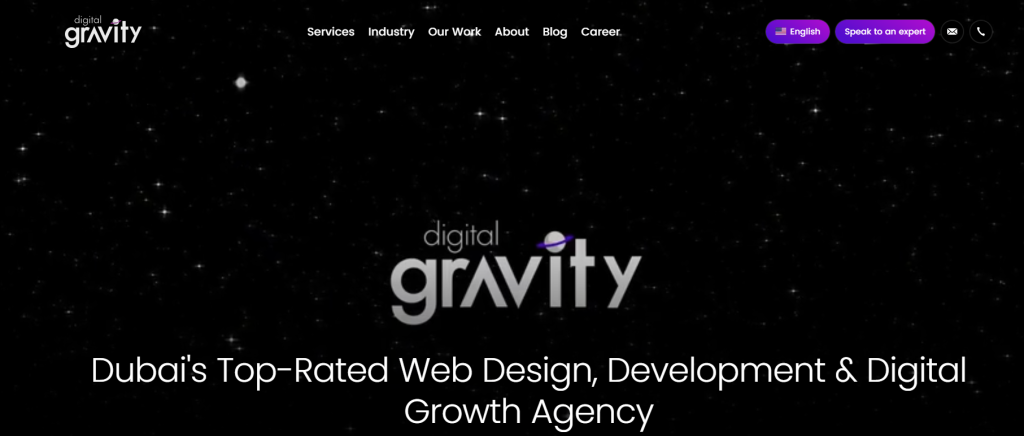 Digital Gravity Performance marketing in dubai